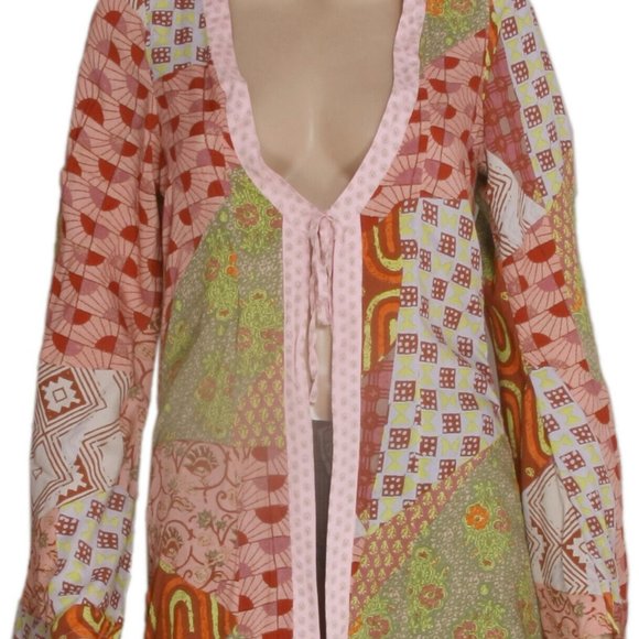 Urban Outfitters Multicolor Patterned Robe - Picture 9 of 10